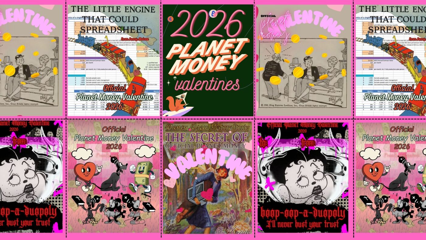 Pourquoi Betty Boop, les feuilles de calcul et le sou sont les Saint-Valentin 2026 de Planet Money : Planet Money : NPR