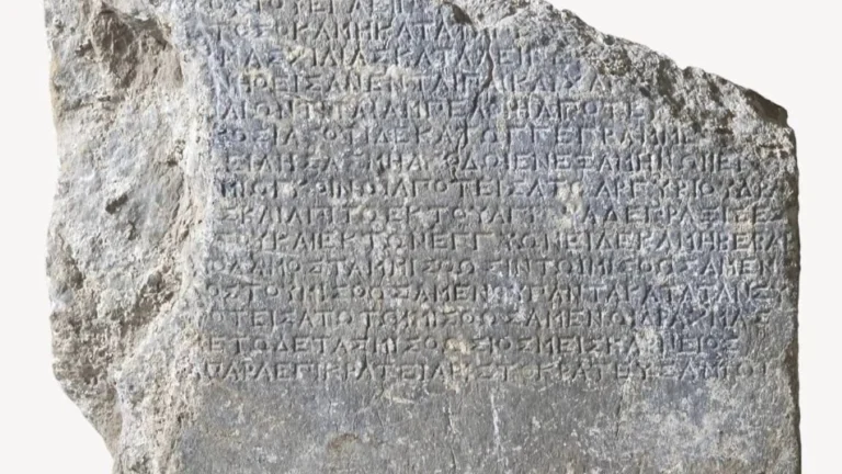 2 mille 200 ans, trouvé à Fethiye : Cela entraîne une obligation de planter des arbres en échange d&rsquo;un loyer !