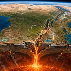 Les scientifiques ont découvert : l’immense continent sera divisé en deux !