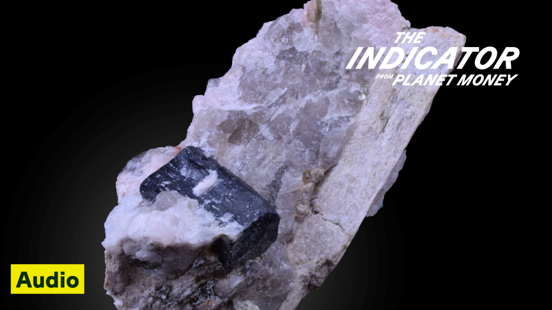 Lithium dans la pegmatite, avec du tantale