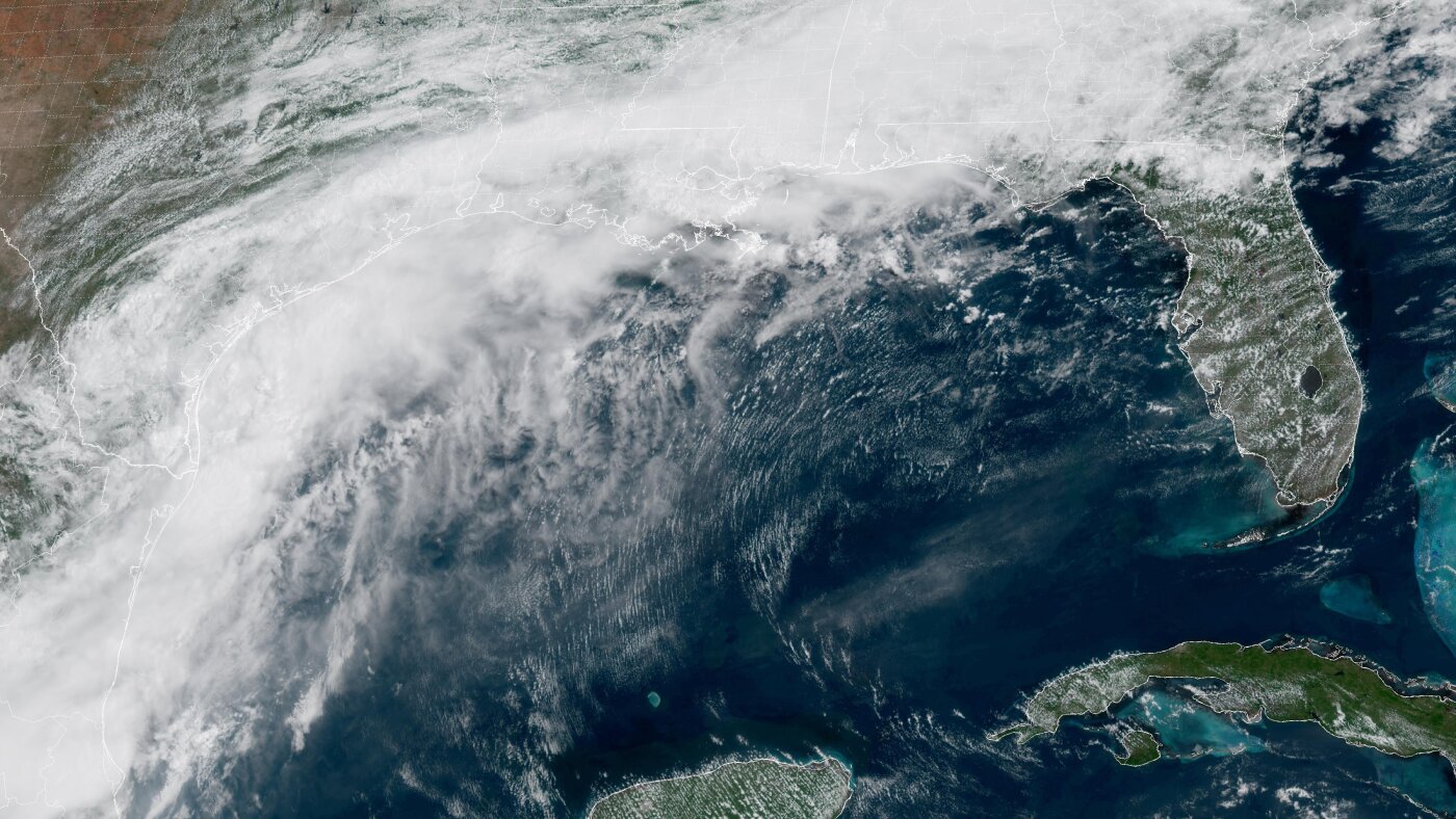 La pluie le long de la côte du Golfe pourrait devenir la première tempête nommée de la saison des ouragans dans l'Atlantique