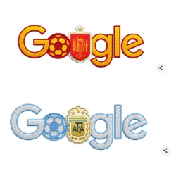 Doodle spécial pour la finale de la Coupe du monde de Google