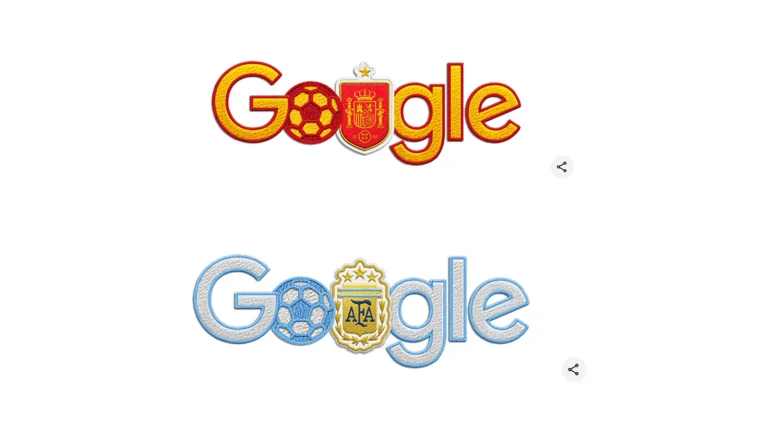 Doodle spécial pour la finale de la Coupe du monde de Google