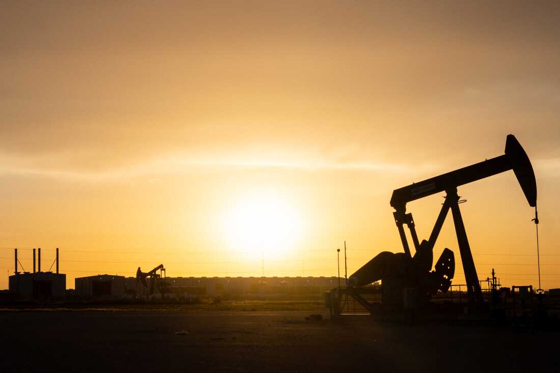 Un cric à pompe à Midland, Texas