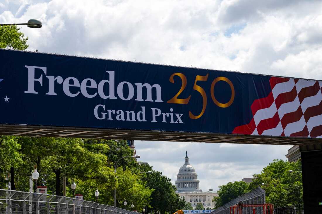 L'événement a "Liberté 250" dans le nom, mais les organisateurs affirment qu'il n'est pas affilié au groupe qui a prévu plusieurs autres événements du semi-cinquantenaire à Washington cet été.