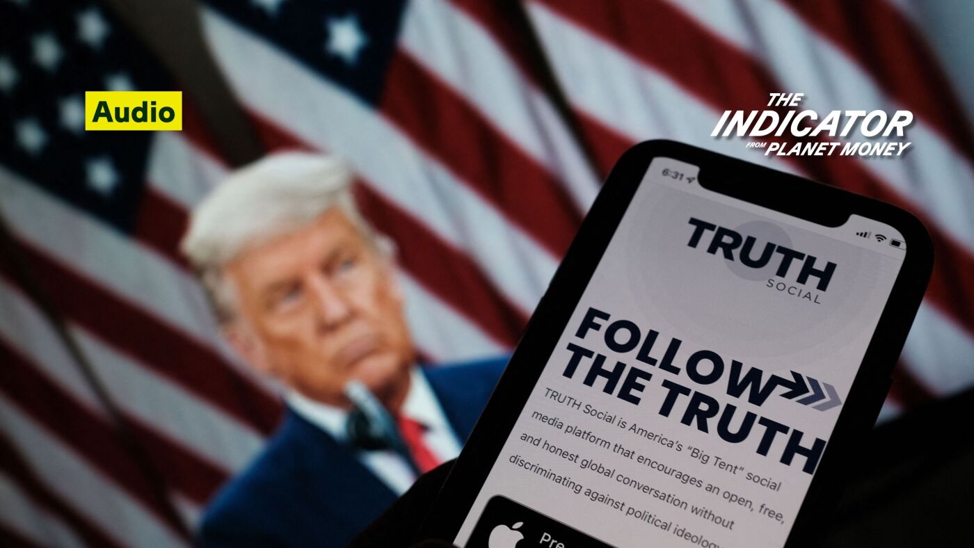 Le nouveau plan Truth Social de Trump : payer 100 000 $ : L'indicateur de Planet Money : NPR