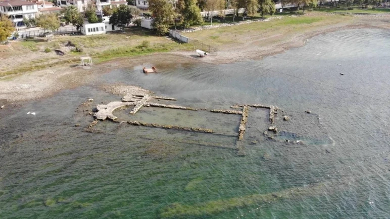 Le lac Iznik est à l'agonie, les eaux reculent rapidement - Photo : 2