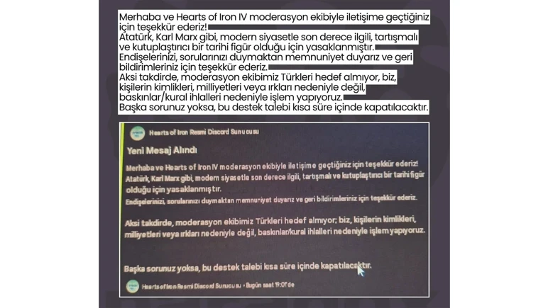 Scandale de la société de jeux suédoise Paradox Scandale Atatürk - Photo : 3