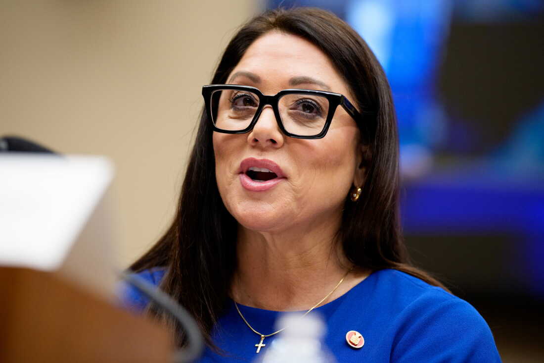 L'ancienne secrétaire au Travail Lori Chavez-DeRemer s'exprime lors d'une audience au Capitole le 5 juin 2025 à Washington, DC