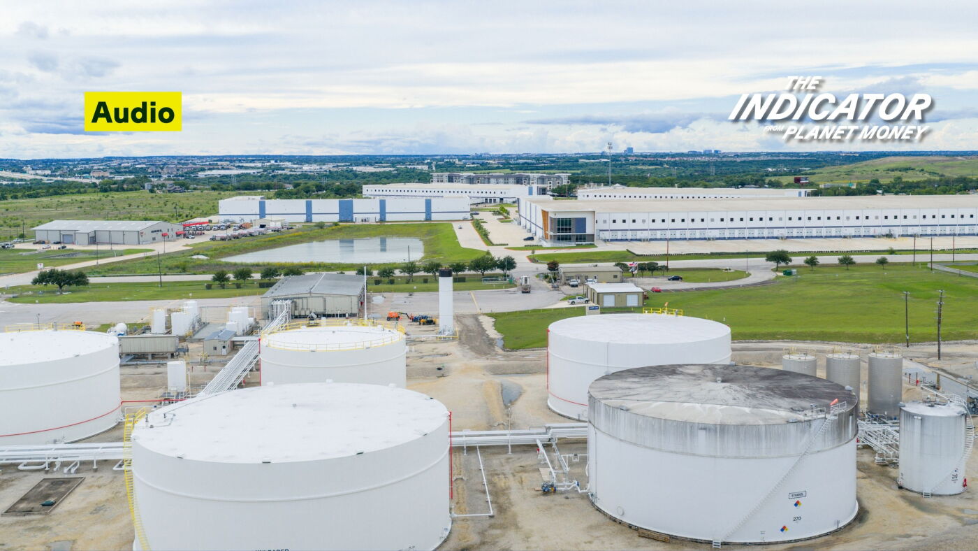 Comment les États-Unis vont-ils reconstituer leurs réserves pétrolières en baisse ? : L'indicateur de Planet Money : NPR