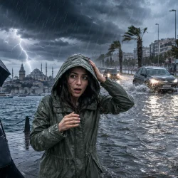 Nouvelle alarme d&rsquo;averses dans de nombreuses villes, dont Istanbul : la météorologie a donné une date et prévenu