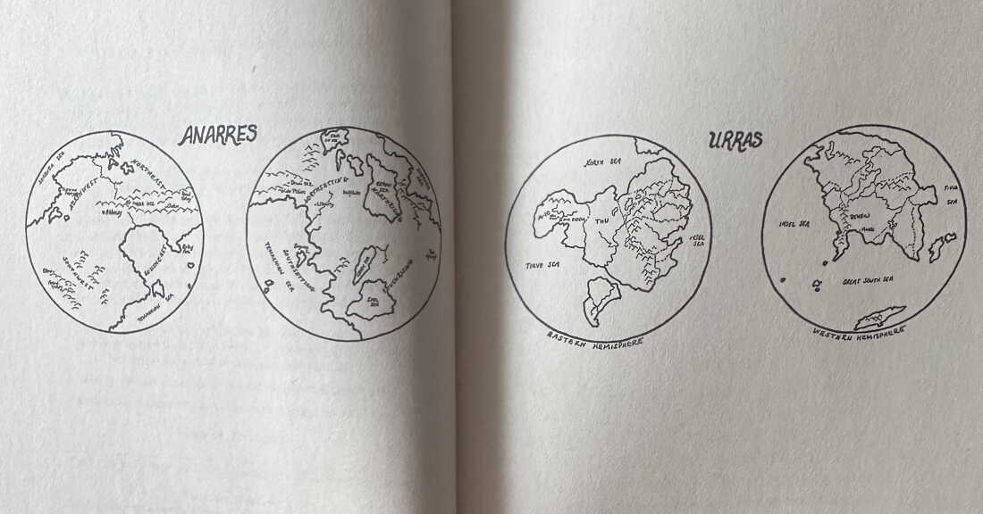 Cartes du livre « Les Dépossédés »