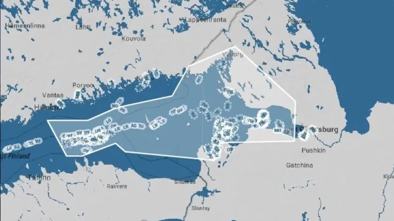 Crise du Bosphore en Russie et mer Baltique bloquée par des navires