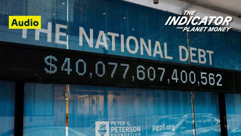 Le pari d’essayer de gonfler la dette : L’indicateur de Planet Money : NPR