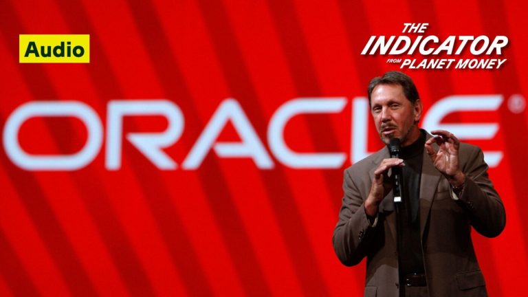 Pourquoi l&rsquo;endettement d&rsquo;Oracle pourrait être votre problème : L&rsquo;indicateur de Planet Money : NPR
