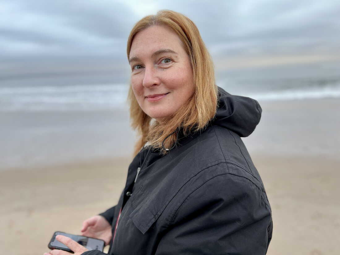 Le professeur Melissa Terras, qui a déménagé vers le nord, à Édimbourg, en partie influencée par le changement climatique.